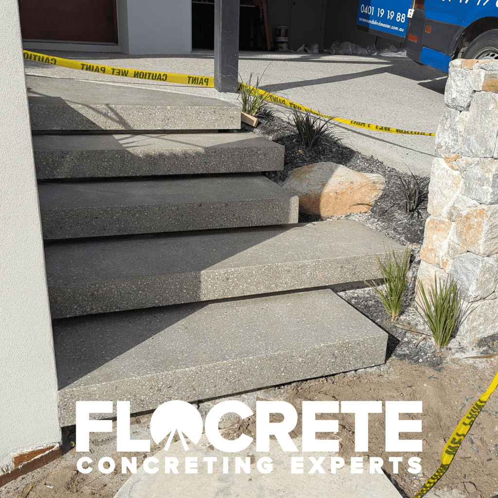Honed Floating Stairs Skyridge Living