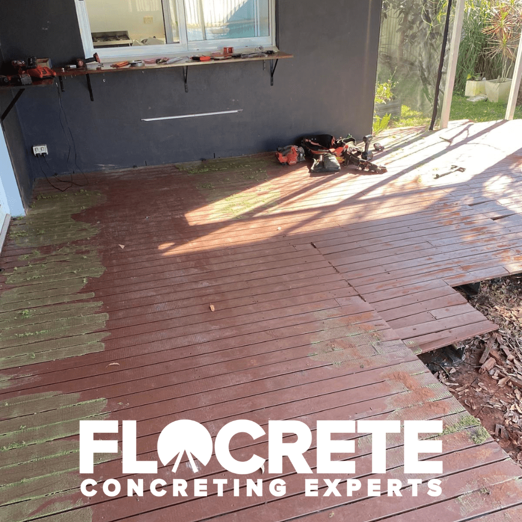 Pool renovation. Paradise Point. Seamless Edge Pool Surround. White Full-Depth Concrete